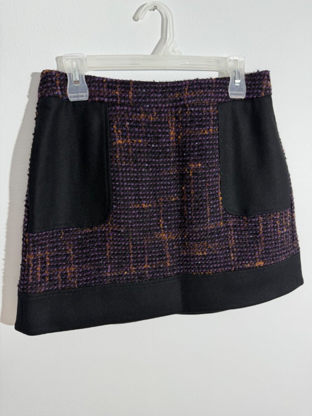 Red Valentino Tweed Pattern Mini Skirt - Picture 2 of 7